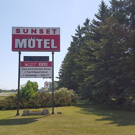 Sunset Motel Portage la Prairie Dış mekan fotoğraf